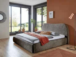 ATLANTIC home collection Polsterbett »Sophie« mit oder ohne Stauraum, hochwertiger Bouclé-Bezug