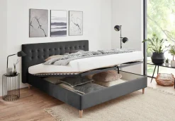 ATLANTIC home collection Polsterbett »Veronika« mit Bettkasten und Lattenrost