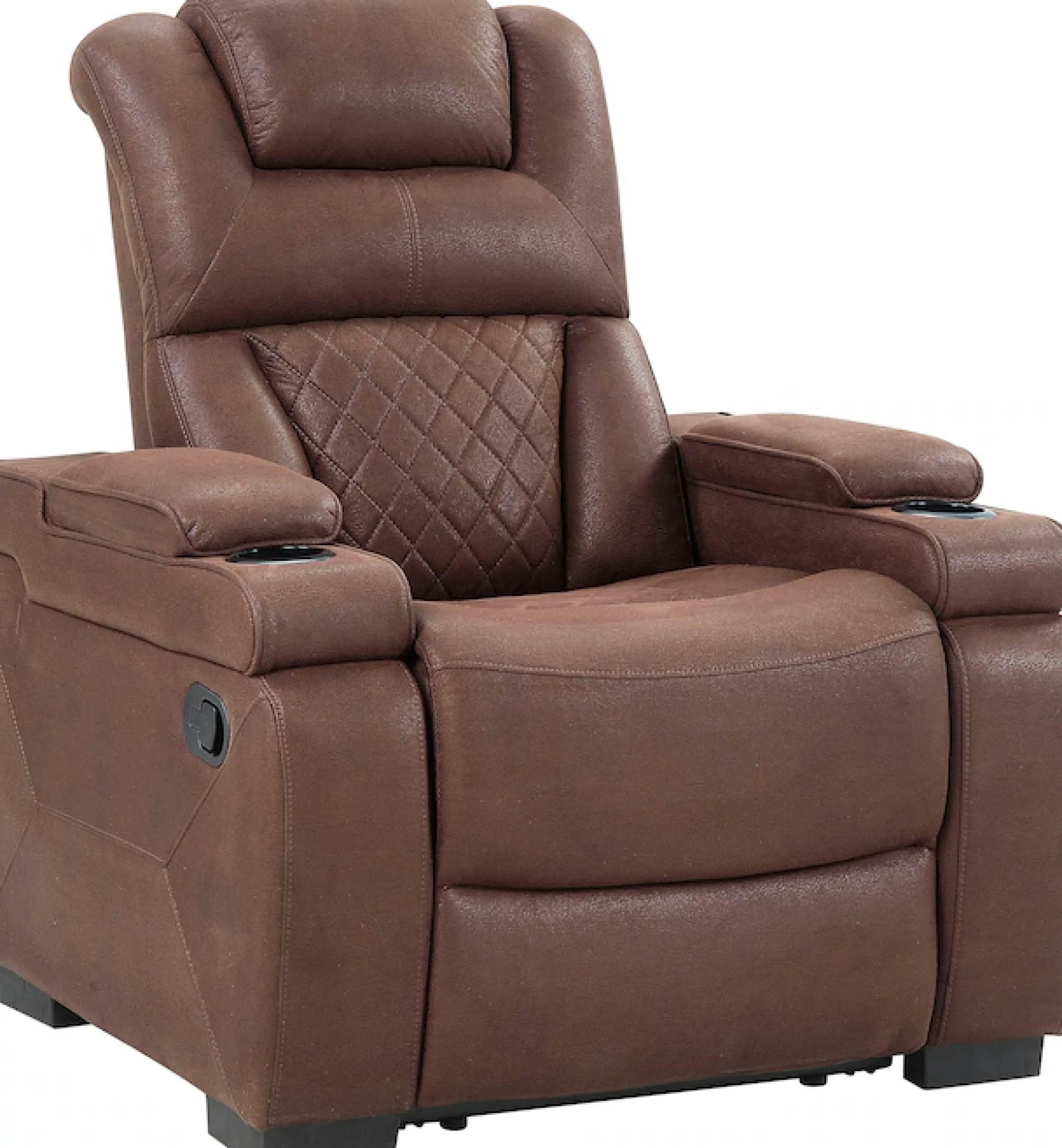 ATLANTIC home collection Relaxsessel »Faris, Kinosessel, mit Getränkehalter, B: 95cm« Relaxfunktion, Getränkehalter und Staufach in Armlehnen