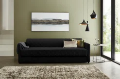 ATLANTIC home collection Schlafsofa »Ken« mit Schlaffunktion, inklusive Topper mit abnehmbarem Bezug