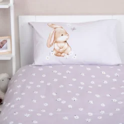 Baby Best Babybettwäsche »BabyBest Flower Bunny« 2 Stk. Flanellbettwäsche
