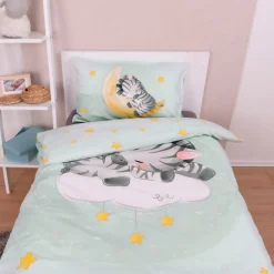 Baby Best Babybettwäsche »babybest Zebra« 2 Stk. mit liebevollem Motiv