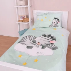 Baby Best Babybettwäsche »babybest Zebra« 2 Stk. mit liebevollem Motiv