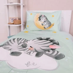 Baby Best Babybettwäsche »babybest Zebra« 2 Stk. mit liebevollem Motiv
