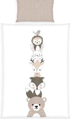 Baby Best Babybettwäsche »babybest Woodland Crew« 1 Stk. mit Wendefunktion