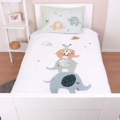 Baby Best Babybettwäsche »babybest Elephants« 2 Stk. mit liebevollem Motiv