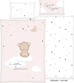 Baby Best Babybettwäsche »babybest Little Dreamer« 2 Stk. mit Wendefunktion
