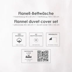 Baby Best Babybettwäsche »babybest Little Dreamer« 2 Stk. mit Wendefunktion