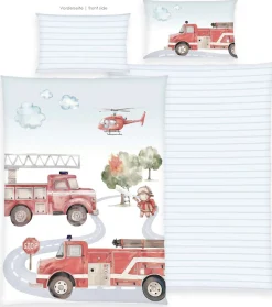 Baby Best Babybettwäsche »Feuerwehr« 2 Wendebettwäsche