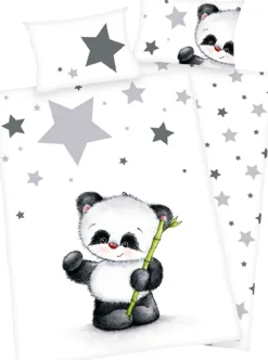 Baby Best Babybettwäsche »Panda« mit niedlichem Motiv