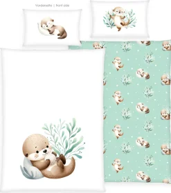 Baby Best Babybettwäsche »Schnuffel-Otter« 2 Wendebettwäsche