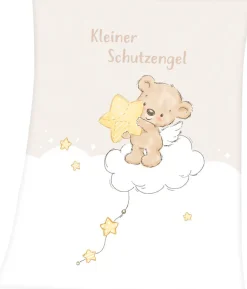 Baby Best Babydecke »Kleiner Schutzengel« liebevolles Motiv