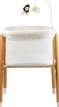 BabyGo Babybett »SleepGood mesh, weiß«