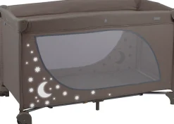 BabyGo Baby-Reisebett »Moonstars, beige«