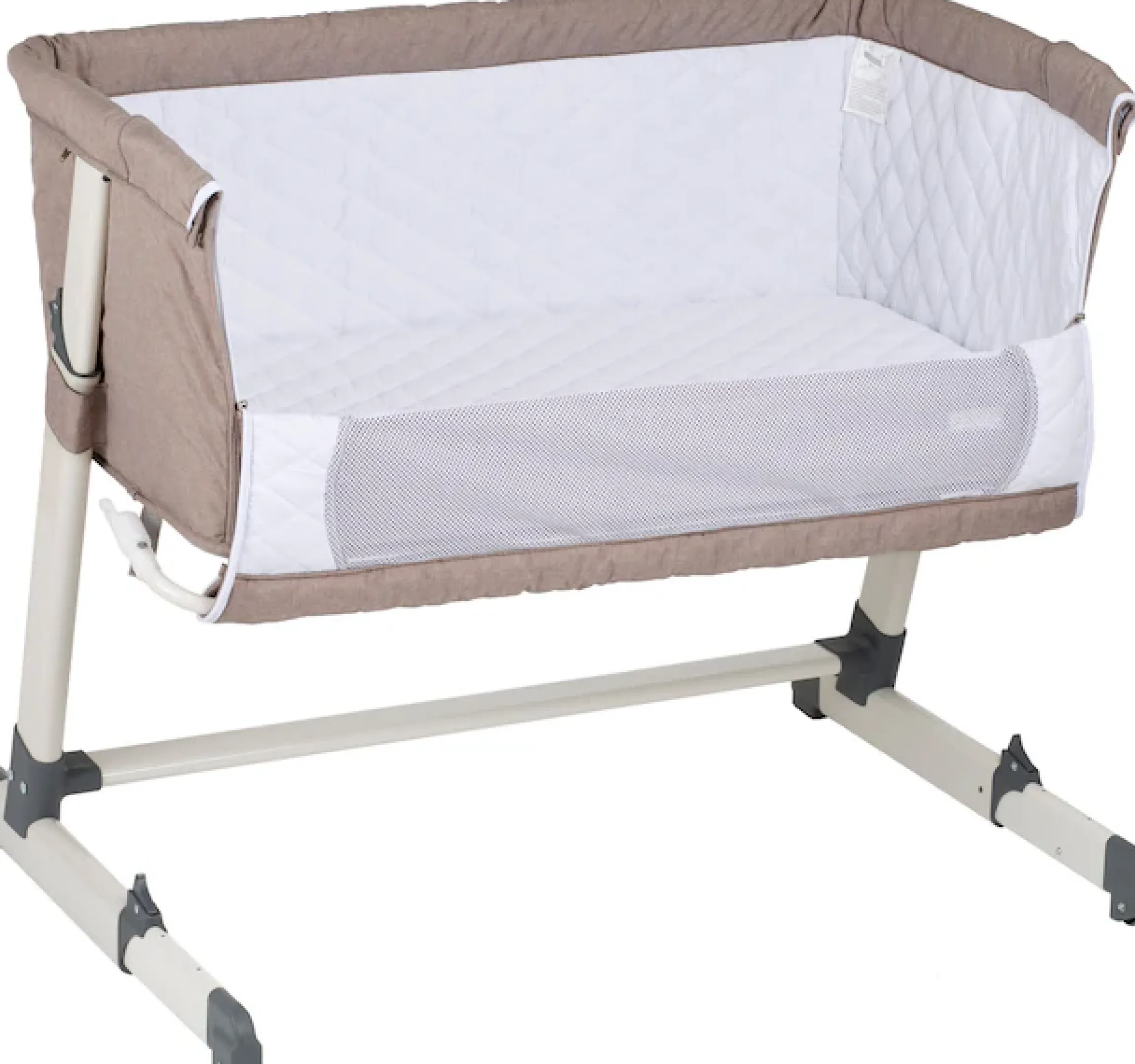 BabyGo Beistellbett »Together, beige« faltbar