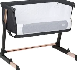 BabyGo Beistellbett »Together, goldfarben/schwarz« faltbar