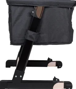 BabyGo Beistellbett »Together, goldfarben/schwarz« faltbar