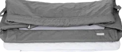 BabyGo Beistellbett »Together, grey« faltbar