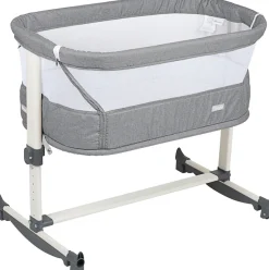 BabyGo Beistellbett »Vivaldi, grey«
