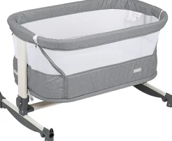BabyGo Beistellbett »Vivaldi, grey«
