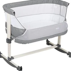 BabyGo Beistellbett »Vivaldi, grey«