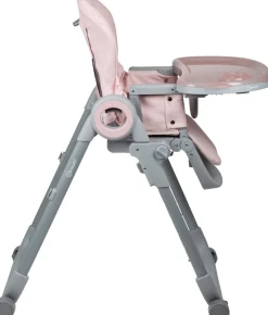 BabyGo Hochstuhl »Divan, pink« () platzsparend zusammenklappbar