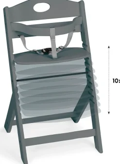BabyGo Hochstuhl »Family, grey« ()