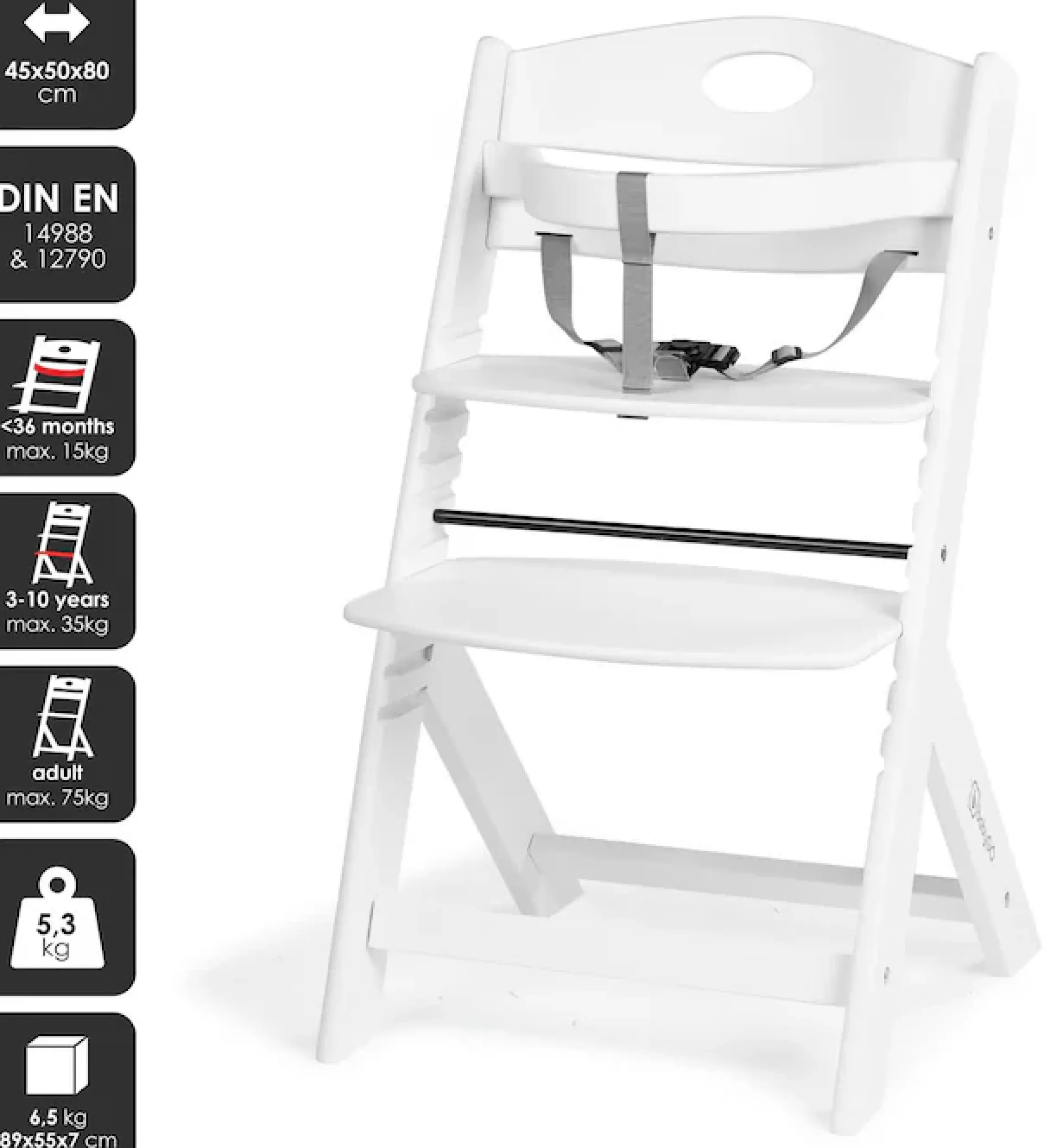 BabyGo Hochstuhl »Family, white« ()