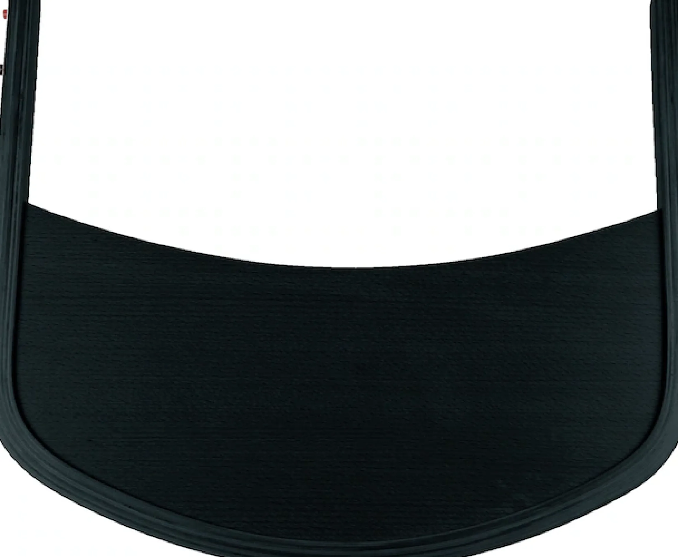 BabyGo Hochstuhltablett »Wooden table, black«