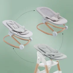 BabyGo Kombihochstuhl »Levels« () inklusive Wippe