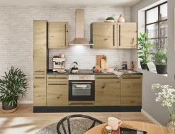 BASIC by Balculina Küchenzeile »Jazz« Breite 250 cm, wahlweise mit E-Geräten