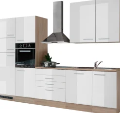 BASIC by Balculina Küchenzeile »Laurel« Set,ohne E-Geräte, Breite 310 cm
