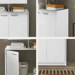 BASIC by Balculina Waschbeckenunterschrank »Smash, Breite 63 cm« 1 Stk. tlg. mit 2 Türen