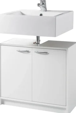 BASIC by Balculina Waschbeckenunterschrank »Smash, Breite 63 cm« 1 Stk. tlg. mit 2 Türen