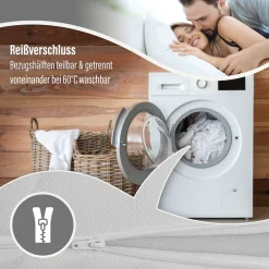 Beco Komfortschaummatratze »Marissa, 7 Zonen Matratze 90x200, 140x200 cm & weitere Größen« 18 cm hoch Raumgewicht: 30 kg/m³ 1 Stk. tlg. ergonomischer Schlaf , getestet in 90x200, H3, Ausgabe 10/2025