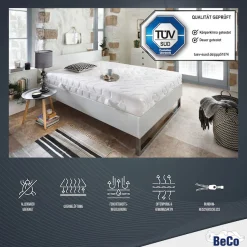 Beco Komfortschaummatratze »Double Deluxe Matratze 20, Matratze in 90x200 cm und weiteren Größen« 20 cm hoch Raumgewicht: 28 kg/m³ 1 Stk. tlg. Matratze vom TÜV Süd getestet*, über 2.000 5-Sterne-Bewertungen!
