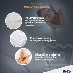 Beco Komfortschaummatratze »Matratze Dream Flex, 7-Zonen-Komfortschaummatratze, diverse Größen« 18 cm hoch Raumgewicht: 28 kg/m³ 1 Stk. tlg. Note 1,3 SEHR GUT*, feiner, hygienischer Mikrofaser-Bezug
