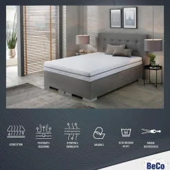 Beco Komfortschaummatratze »Matratze Dream Flex, 7-Zonen-Komfortschaummatratze, diverse Größen« 18 cm hoch Raumgewicht: 28 kg/m³ 1 Stk. tlg. Note 1,3 SEHR GUT*, feiner, hygienischer Mikrofaser-Bezug