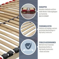Beco Lattenrost »2 für 1« inkl. 1 Gratis-Lattenrost, 90x200 cm, 100x200 cm