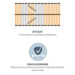 Beco Lattenrost »Medistar« Lattenrost in flacher Bauweise, in 90x200 cm und weiteren Größen