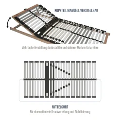 Beco Lattenrost »Universal LR-K H 5« extra stabil in Härte 5 = extrafest