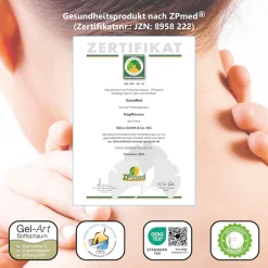 Beco Nackenstützkissen »Vario Med« Füllung: Gelschaum 1 Stk. tlg. Kern aus Gelschaum & Gesundheitsprodukt nach ZPmed®