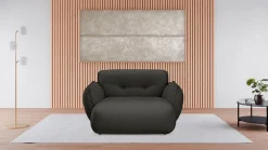 BETYPE Chaiselongue »Be Fluffy, moderner Love Seat, XXL Sofa, Lese-Sessel, Big-Sessel für 2« Softes Sitzgefühl, moderne Kedernaht, hochwertiger Bezug