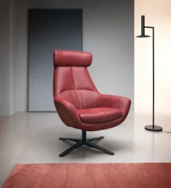 BETYPE Drehsessel »Be Organic High Back, Loungesessel, Hochlehnsessel« in elegantem Design mit Drehfunktion