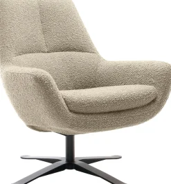 BETYPE Drehsessel »Be Organic Standard Back, Loungesessel« in elegantem Design mit Drehfunktion