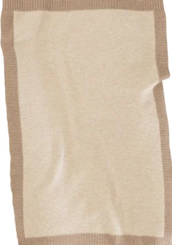 Biederlack Babydecke »Babydecke Wool Knit« 75 x 100, mit kontrastfarbigem Patentrand