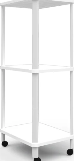 Bischof Badregal »Amico II« Stabil, mobil, agil und zu 100% aus recycletem Material.
