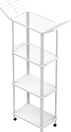 Bischof Badregal »Bucato« Regal und Wäscheständer in Eins. Und zu 100% aus recyceltem Material
