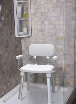 Bischof Dusch- und Badhocker »Splash Comfort Xtra« belastbar bis 150 kg höhenverstellbar, TÜV-GS