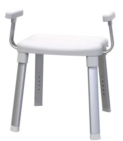 Bischof Dusch- und Badhocker »Splash 2.0« belastbar bis 150 kg rutschfester Stand, TÜV/GS geprüft, mit Armlehnen